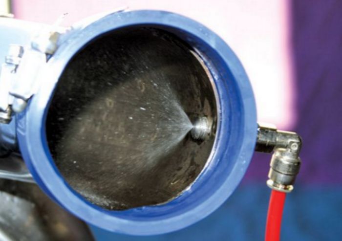 Как действа водната инжекция?